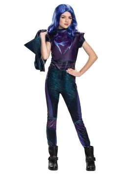 Disguise Disney Descendants 3 Girls Mal Classic Costume -Disney Costumes Sales girls disney descendants 3 mal classic costume alt 2