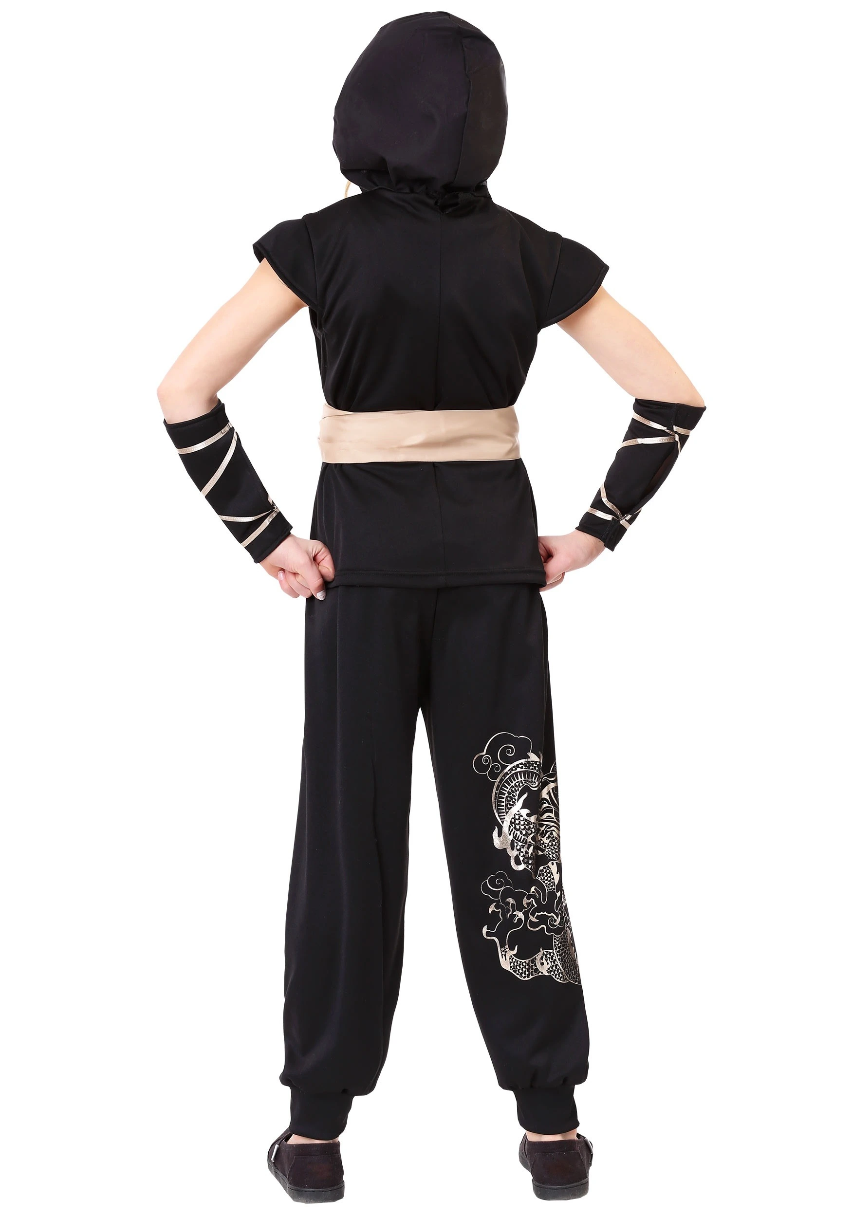 Fun Costumes Girls Guardian Ninja Costume 4 Fun Costumes Girls Guardian Ninja Costume - Image 2