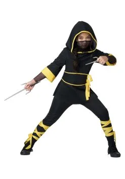 California Costume Collection Lightning Ninja Costume For Girls