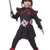 California Costume Collection Lil' Ninja Costume For Girls