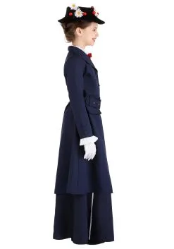 Fun Costumes Mary Poppins Costume For Girls -Disney Costumes Sales girls mary poppins costume alt 5