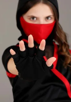 Fun Costumes Girl's Stealth Ninja Costume -Disney Costumes Sales girls stealth ninja costume alt 2