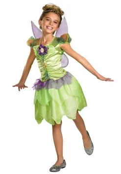 Disguise Girls Tinker Bell Rainbow Costume