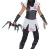California Costume Collection White Ninja Girls Costume -Disney Costumes Sales girls white ninja costume
