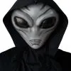 California Costume Collection Grey Alien Light Up Mask For Adults