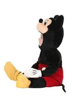 M&R TOY CO., LTD Snuggly Disney Mickey Mouse Baby Costume -Disney Costumes Sales infant snuggly mickey mouse costume alt 3