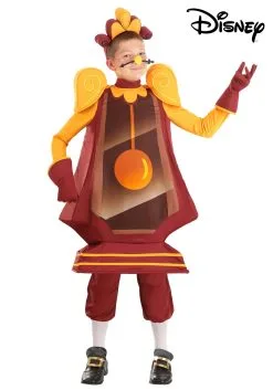 Fun Costumes Cogsworth Costume For Kids From Disney's Beauty And The Beast -Disney Costumes Sales kids beauty and the beast cogsworth costume alt 6