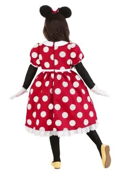 Fun Costumes Deluxe Disney Minnie Mouse Costume For Girls -Disney Costumes Sales kids deluxe minnie mouse costume alt 5