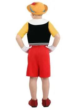 Fun Costumes Deluxe Disney Pinocchio Costume For Kids -Disney Costumes Sales kids deluxe pinocchio costume alt 2