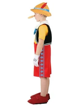 Fun Costumes Deluxe Disney Pinocchio Costume For Kids -Disney Costumes Sales kids deluxe pinocchio costume alt 3