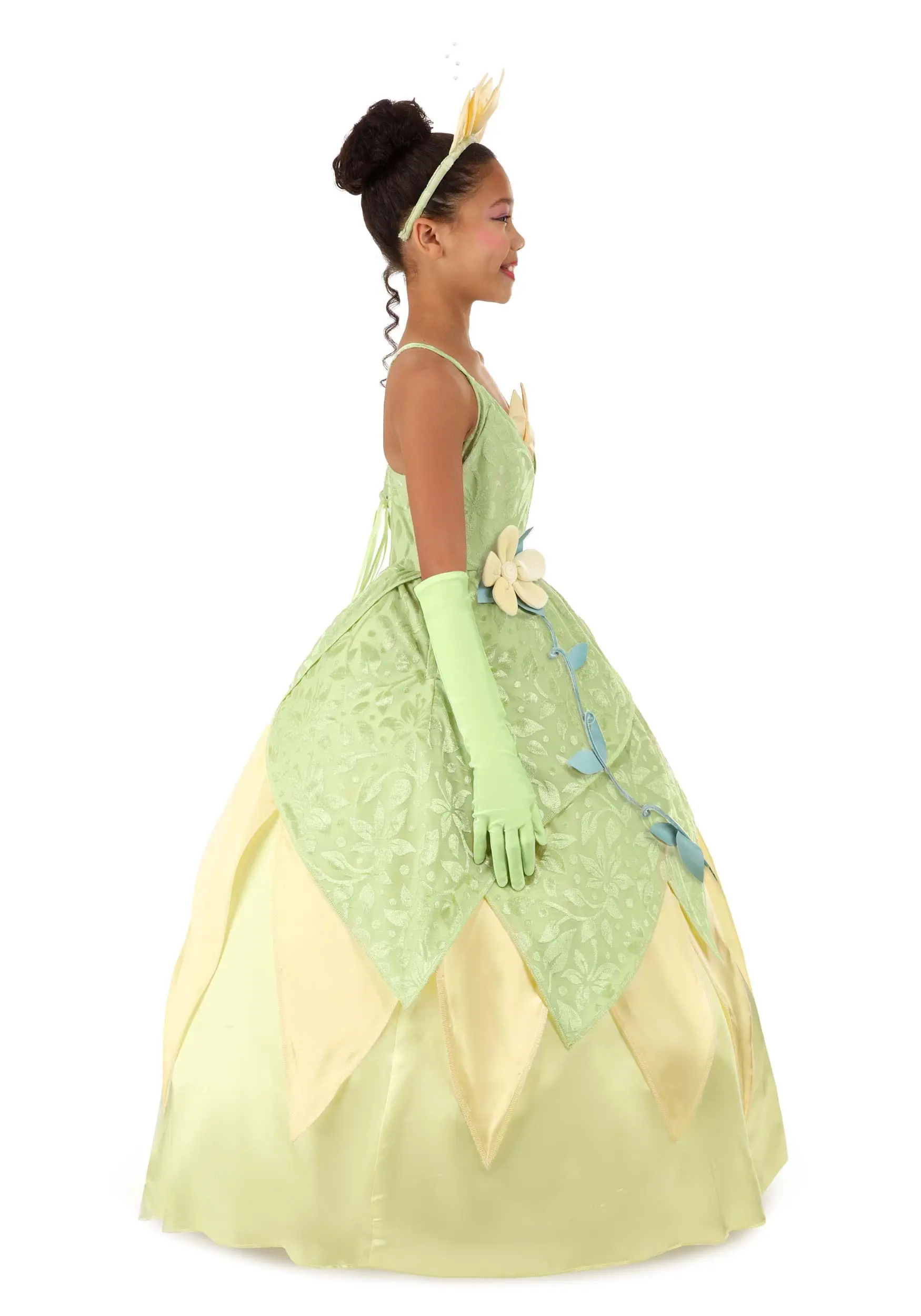 Armada Girl's Disney Deluxe The Princess And The Frog Tiana Costume 13 Armada Girl's Disney Deluxe The Princess And The Frog Tiana Costume - Image 11