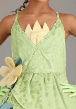 Armada Girl's Disney Deluxe The Princess And The Frog Tiana Costume 15 Armada Girl's Disney Deluxe The Princess And The Frog Tiana Costume -Disney Costumes Sales kids deluxe tiana costume alt 2