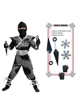 Joyin Dragon Ninja Costume For Kids -Disney Costumes Sales kids dragon ninja costume alt 4