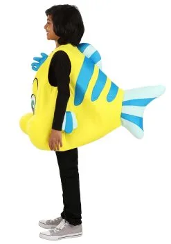 Fun Costumes Disney Flounder Costume For Kids -Disney Costumes Sales kids flounder costume alt 6
