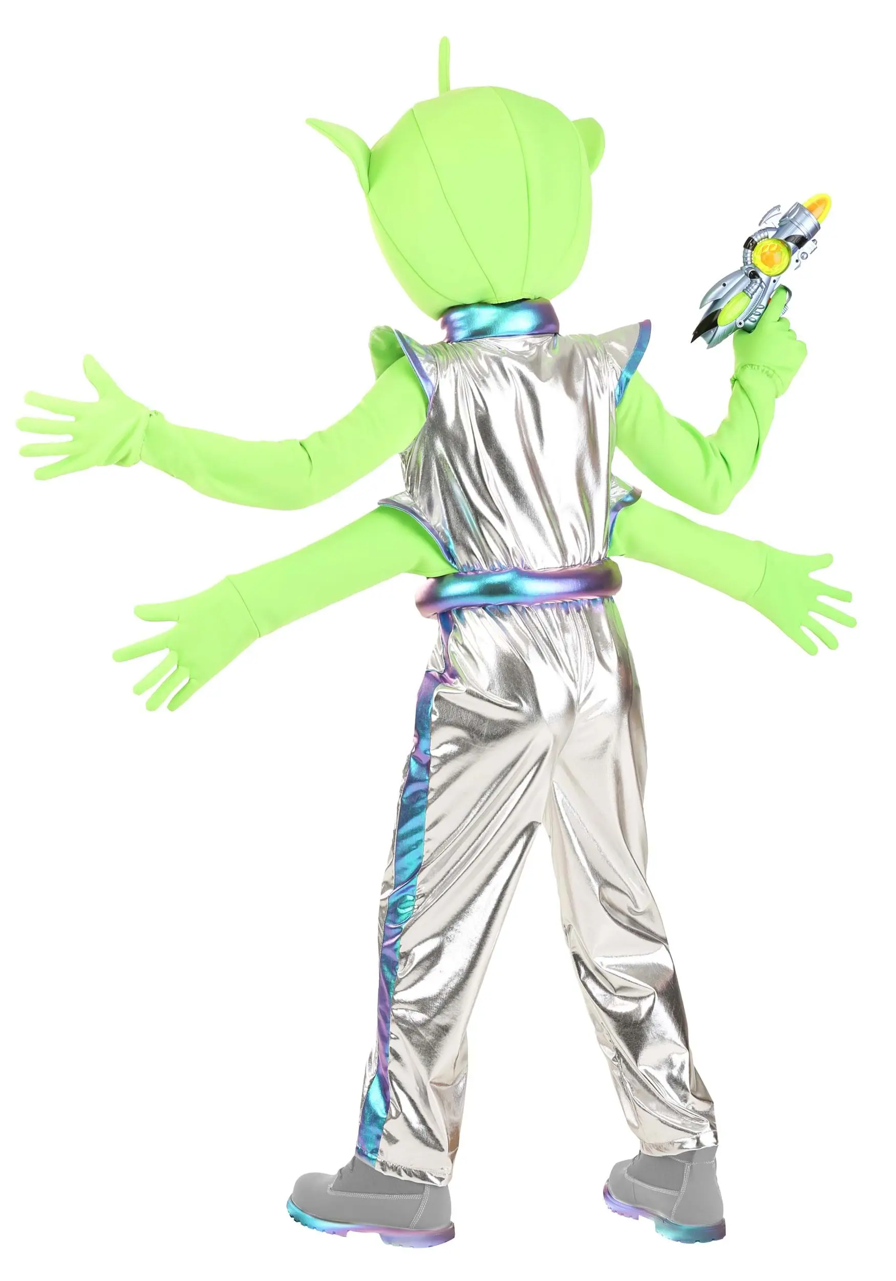 Fun Costumes Friendly Alien Costume For Kids 3 Fun Costumes Friendly Alien Costume For Kids - Image 2
