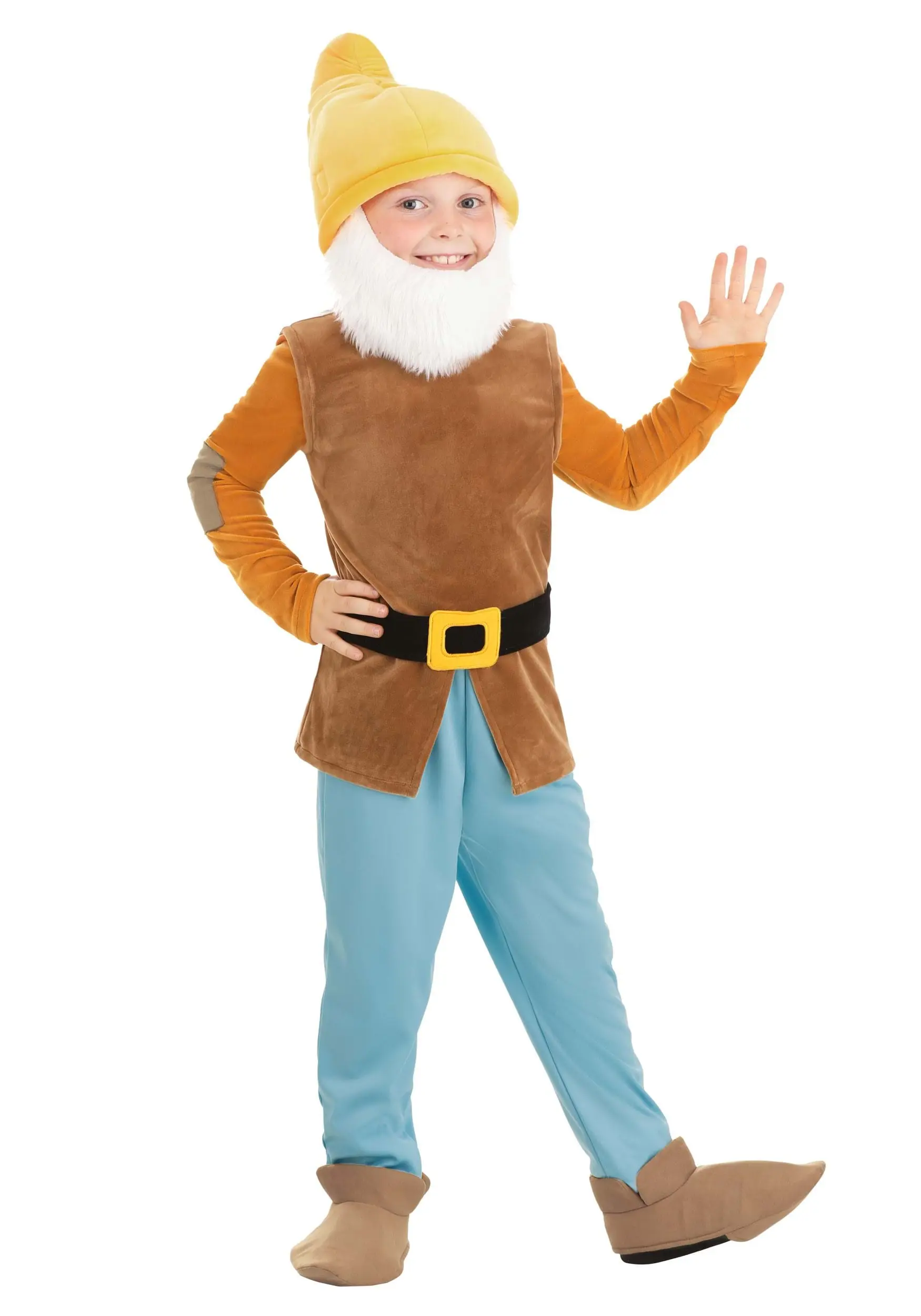 Fun Costumes Disney Happy Dwarf Costume For Kids 4 Fun Costumes Disney Happy Dwarf Costume For Kids - Image 2