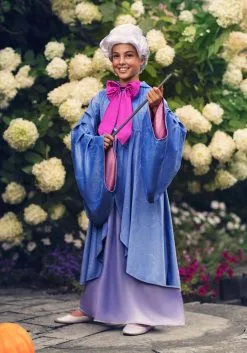 Fun Costumes Premium Disney Fairy Godmother Costume For Kids -Disney Costumes Sales kids premium fairy godmother costume alt 1