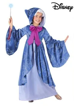 Fun Costumes Premium Disney Fairy Godmother Costume For Kids -Disney Costumes Sales kids premium fairy godmother costume alt 4