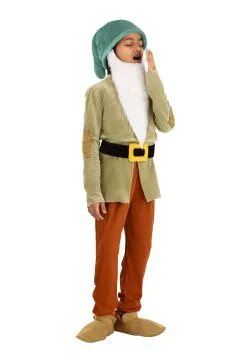 Fun Costumes Disney Sleepy Dwarf Costume For Boys -Disney Costumes Sales kids sleepy dwarf costume alt 4