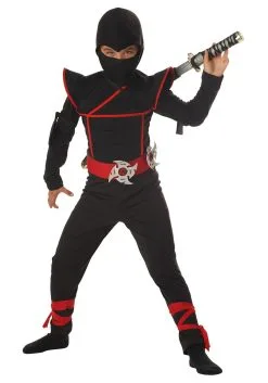 California Costume Collection Kids Stealth Ninja Costume