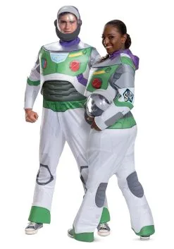 Disguise Lightyear Space Ranger Deluxe Costume For Adults -Disney Costumes Sales lightyear adult space ranger deluxe costume alt 1