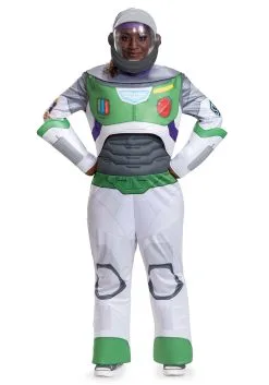 Disguise Lightyear Space Ranger Deluxe Costume For Adults -Disney Costumes Sales lightyear adult space ranger deluxe costume alt 3