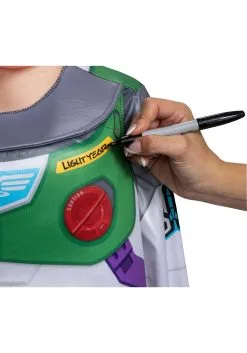 Disguise Lightyear Space Ranger Deluxe Costume For Adults -Disney Costumes Sales lightyear adult space ranger deluxe costume alt 6
