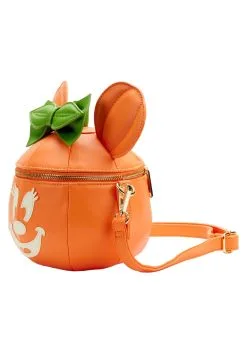 Disney Glow Face Loungefly Pumpkin Minnie Figural Crossbody Bag -Disney Costumes Sales loungefly disney glow face pumpkin minnie figural alt 2