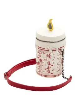 Disney Hocus Pocus Black Flame Loungefly Crossbody Bag -Disney Costumes Sales loungefly disney hocus pocus black flame candle cr alt 3