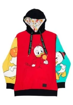 Loungefly Disney Huey, Dewey, And Louie Adult Halloween Hoodie -Disney Costumes Sales loungefly disney huey dewey louie halloween un alt 6