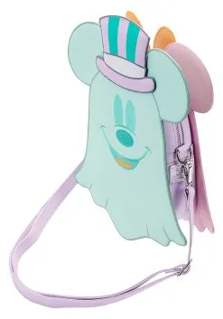 Loungefly Disney Pastel Ghost Mickey And Minnie Mouse Glow Crossbody Bag -Disney Costumes Sales loungefly disney pastel ghost minnie and mickey gl alt 3