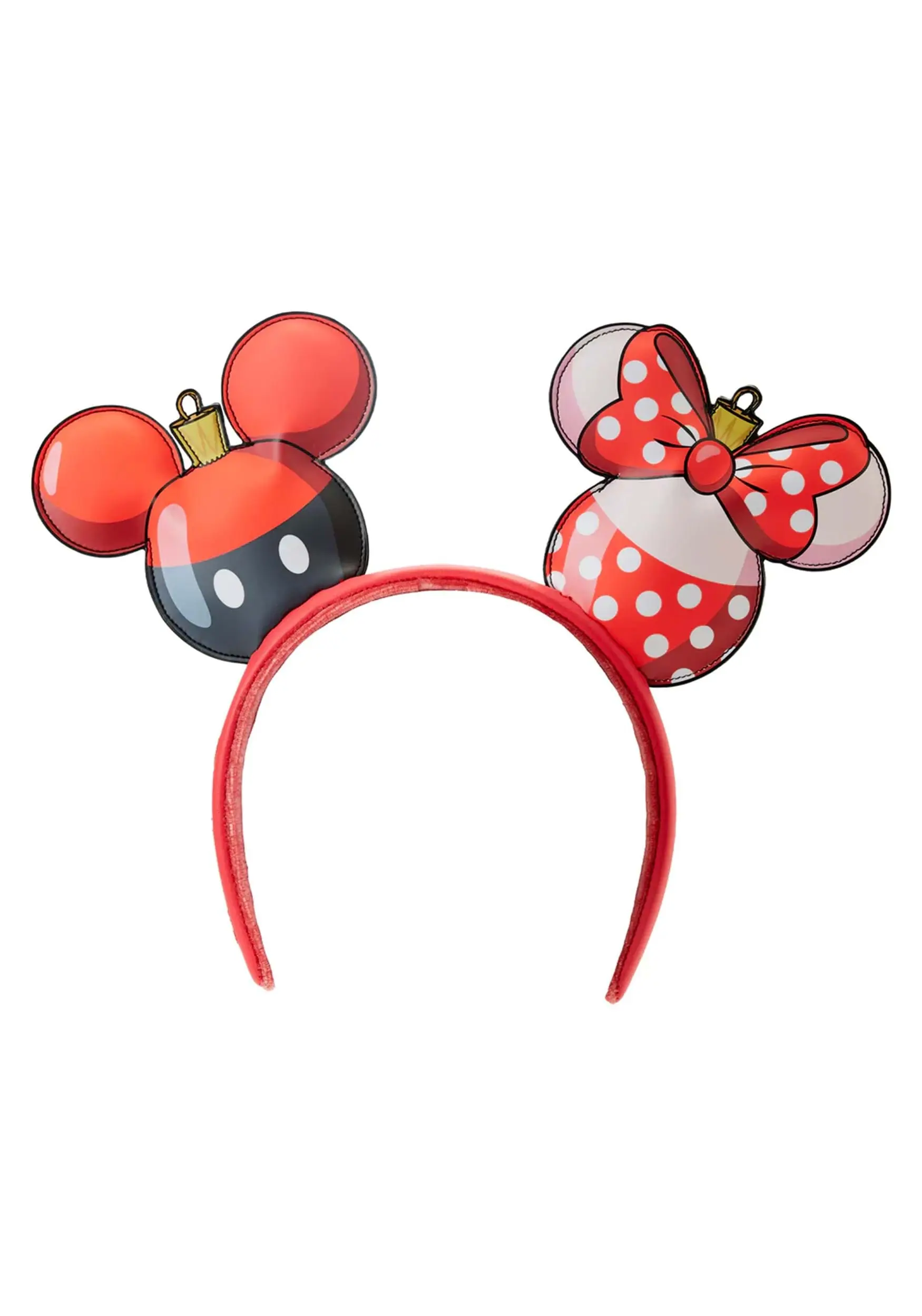 Loungefly Mickey Minnie Ornament Headband 4 Loungefly Mickey Minnie Ornament Headband - Image 2