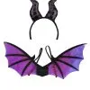 Elope Maleficent Dragon Horns Headband & Wings Accessory Kit