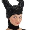 Elope Disney Maleficent Stuffed Adult Headpiece -Disney Costumes Sales maleficent plush headpiece