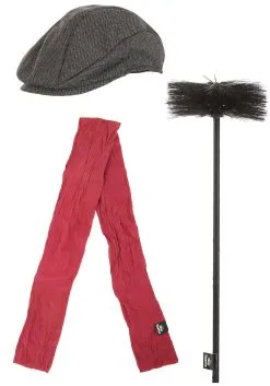 Yao Hats Mary Poppins Bert Hat, Scarf & Brush Accessory Kit 8 Yao Hats Mary Poppins Bert Hat, Scarf & Brush Accessory Kit -Disney Costumes Sales mary poppins bert hat scarf brush kit alt 1