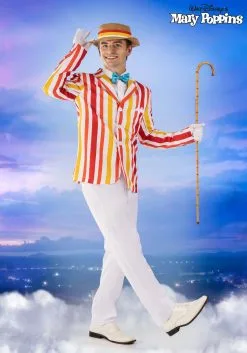 Fun Costumes Mary Poppins Bert Jacket Costume For Men