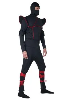 California Costume Collection Men's Stealth Ninja Costume -Disney Costumes Sales mens stealth ninja costume alt 3