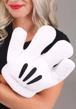 Elope Women's Mickey Ears & Glove Set -Disney Costumes Sales mickey ears glove set alt 4