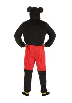 MJC International Adult Mickey Super Minky Union Suit -Disney Costumes Sales mickey mens superminky unionsuit alt 2
