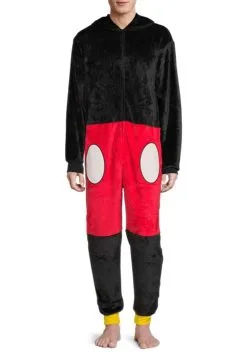 MJC International Adult Mickey Super Minky Union Suit -Disney Costumes Sales mickey mens superminky unionsuit alt 3