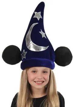 Elope Disney Classic Mickey Wizard Plush Costume Hat 11 Elope Disney Classic Mickey Wizard Plush Costume Hat -Disney Costumes Sales mickey wizard plush hat alt 4