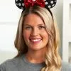 Elope Disney Minnie Mouse Sequined Ears Headband 2 Elope Disney Minnie Mouse Sequined Ears Headband -Disney Costumes Sales minnie mouse polka dot sequined ears headband