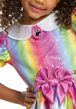 Disguise Minnie Mouse Rainbow Minnie Toddler Costume -Disney Costumes Sales minnie mouse rainbow minnie toddler costume alt 3