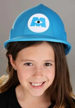 Elope Disney Monsters Inc Hard Hat Costume Accessory For Kids -Disney Costumes Sales monsters inc hard hat accessory alt 4