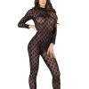 Roma Playboy Sheer Bunny Bodysuit For Women