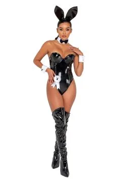 Roma Playboy Seductress Bunny Costume For Women