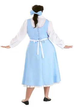Fun Costumes Belle Blue Dress Costume For Plus Size Women From Disney's Beauty And The Beast -Disney Costumes Sales plus size beauty and the beast belle blue dress alt 5