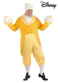 Fun Costumes Lumiere Costume For Plus Size Men From Disney's Beauty And The Beast -Disney Costumes Sales plus size beauty and the beast lumiere costume alt 6