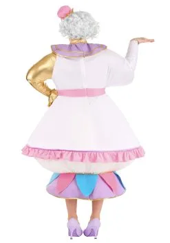 Fun Costumes Mrs. Potts Costume For Plus Size Women From Disney's Beauty And The Beast -Disney Costumes Sales plus size beauty and the beast mrs potts costume alt 1
