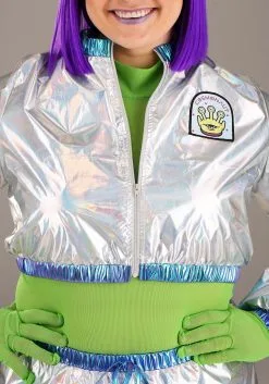 Armada Cosmonaut Alien Plus Size Costume For Women 14 Armada Cosmonaut Alien Plus Size Costume For Women -Disney Costumes Sales plus size cosmonaut alien costume alt 5